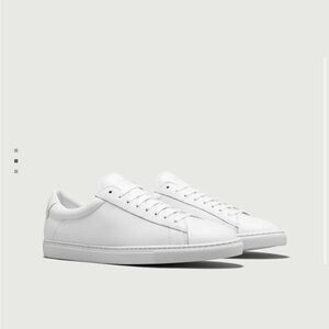 Men’s Oliver Cabell White Leather Low Sneakers Size 12.5 US 46 EU